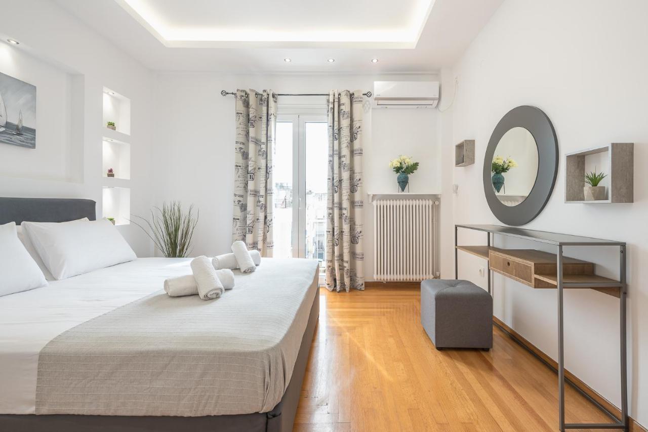 Ferienwohnung The "Park View" Athen Exterior foto