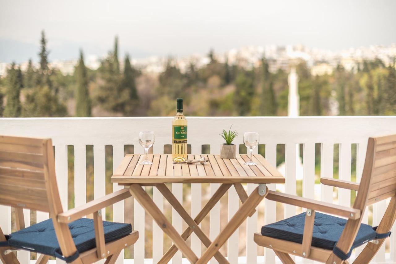 Ferienwohnung The "Park View" Athen Exterior foto