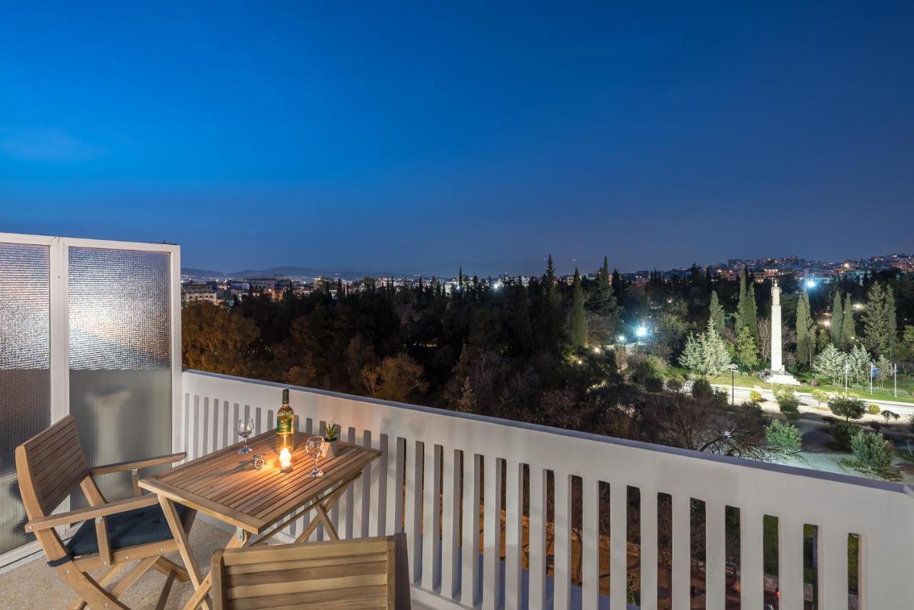 Ferienwohnung The "Park View" Athen Exterior foto