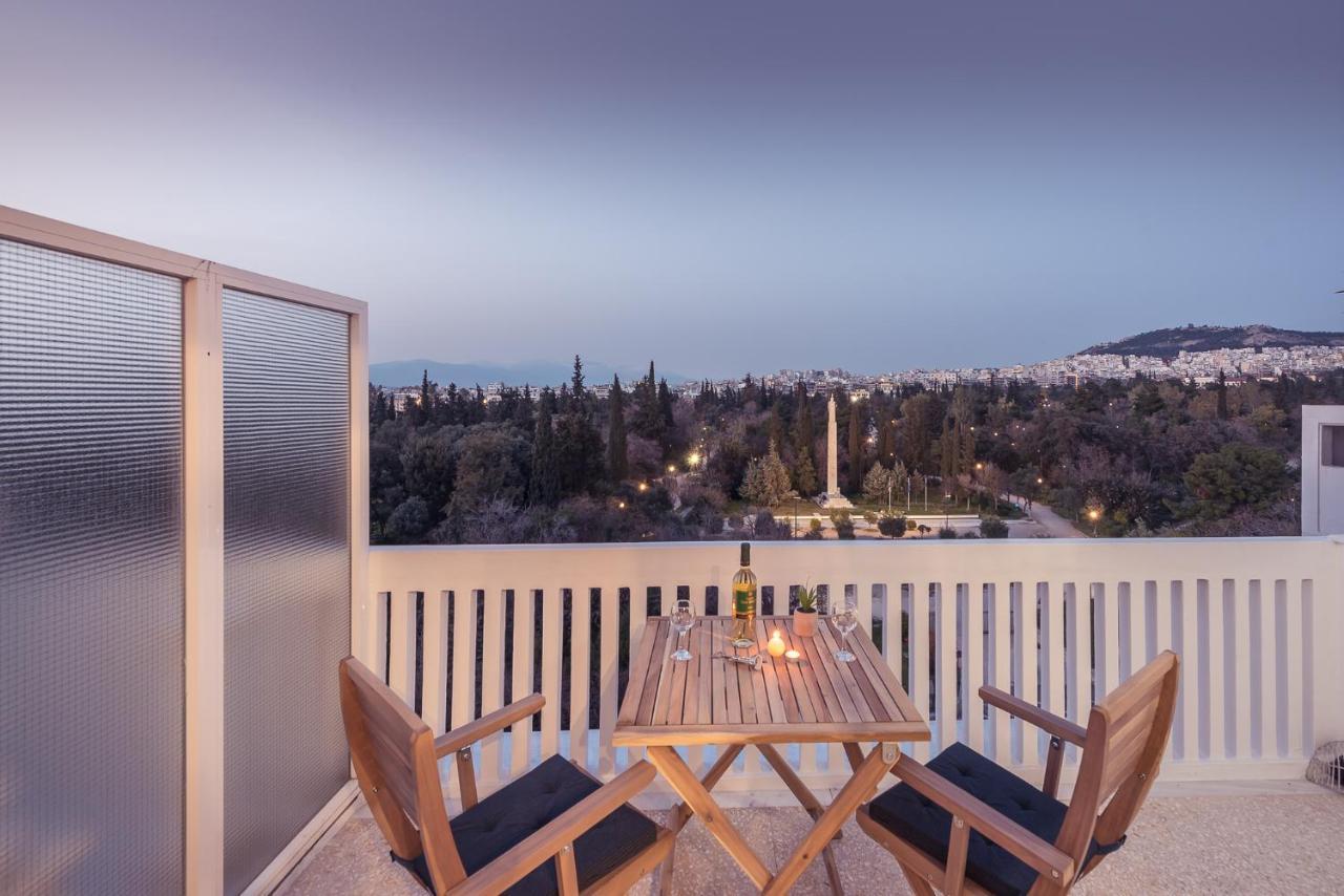 Ferienwohnung The "Park View" Athen Exterior foto